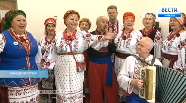 Ukrainian folk choir gets ready for the Far Eastern assemblies
