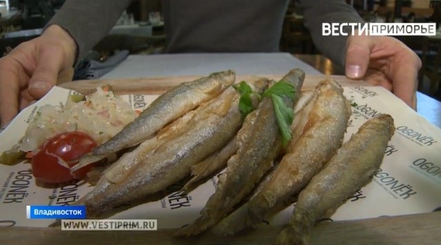 The gourmet festival started Vladivostok